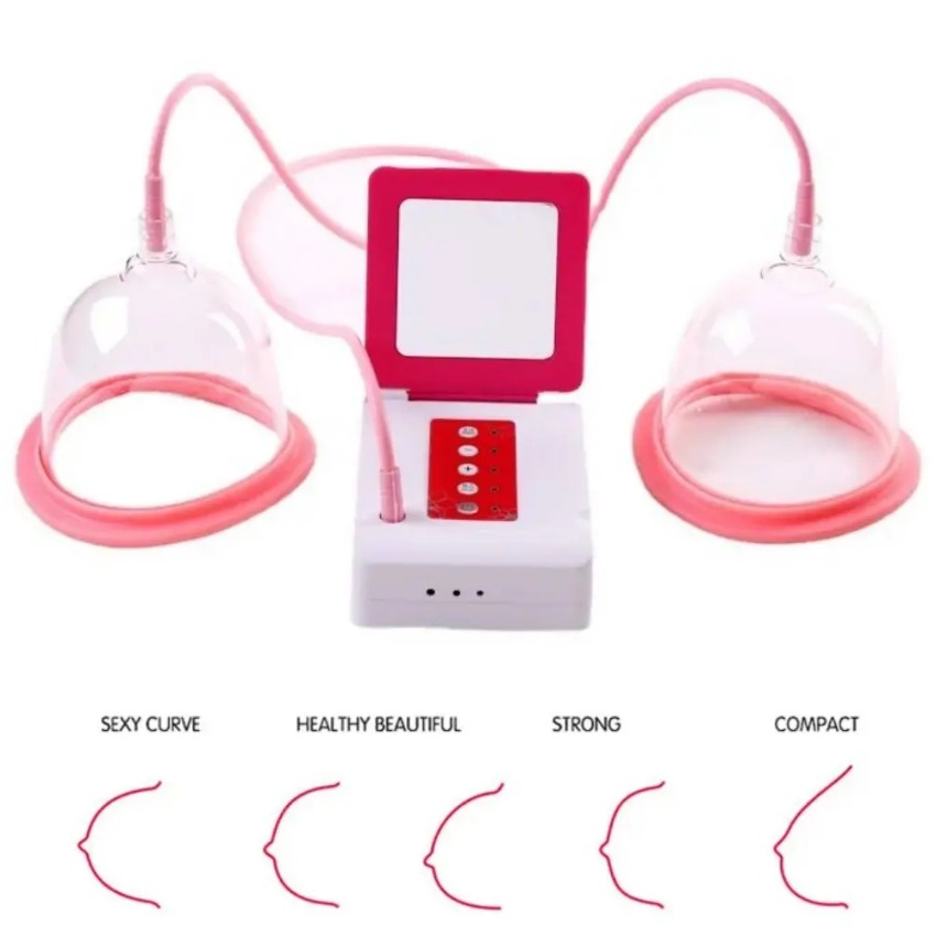 Breast Pump - Elektrisch borstmassageapparaat Uitbreiding Vacuümpomp Dubbele zuignap