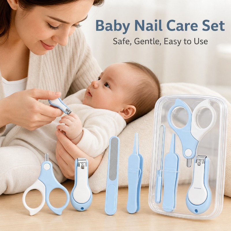 Baby Products Specials - 4 stuks anti-klem baby nagelknipper sets