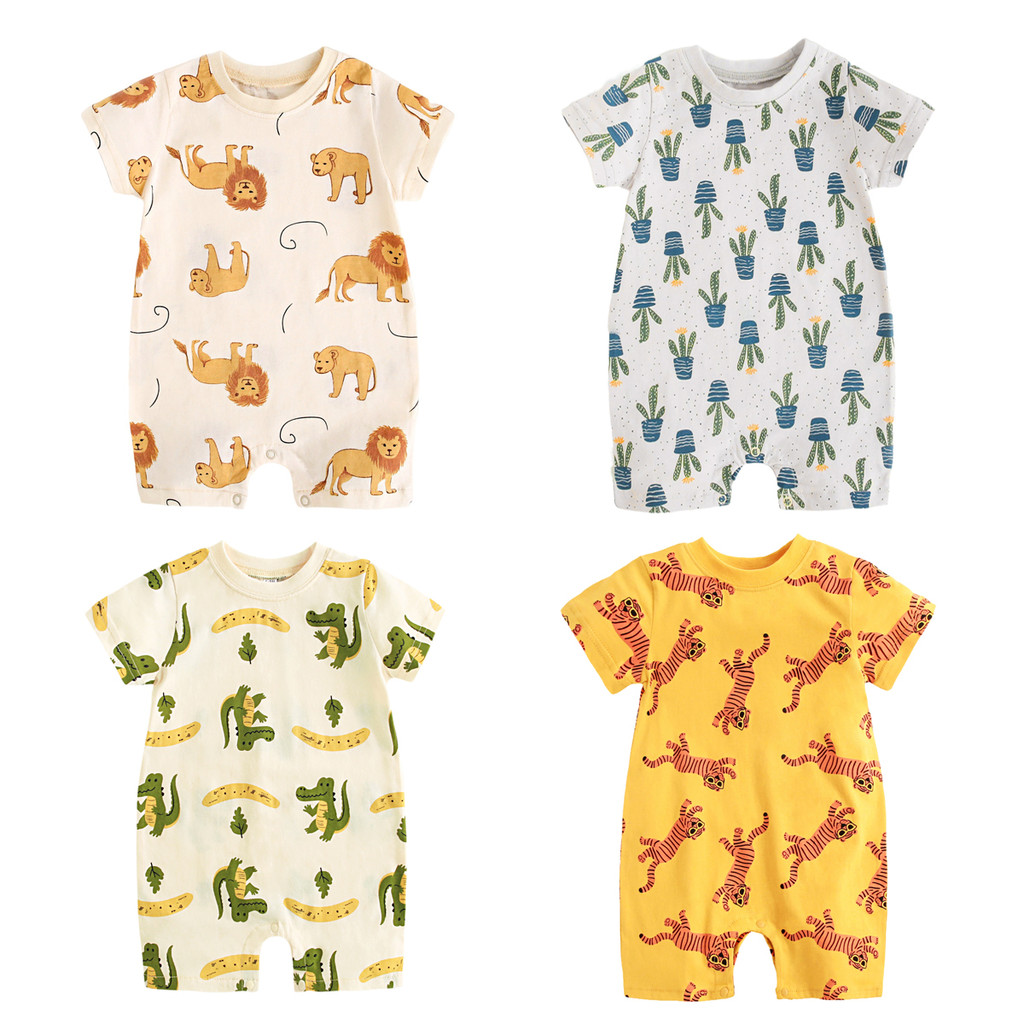 Zomerbaby's korte mouw jumpsui - Baby Products On Sale recensie en prijs