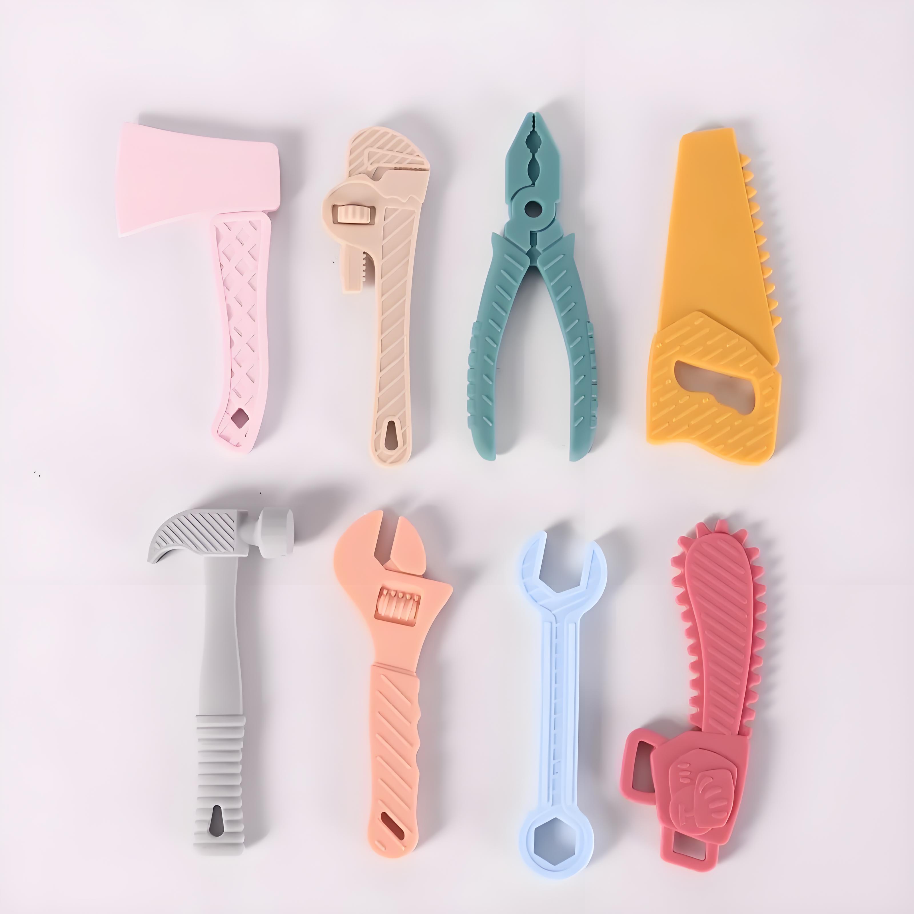 8-delige siliconen bijtringens - Baby Products Combo recensie en prijs