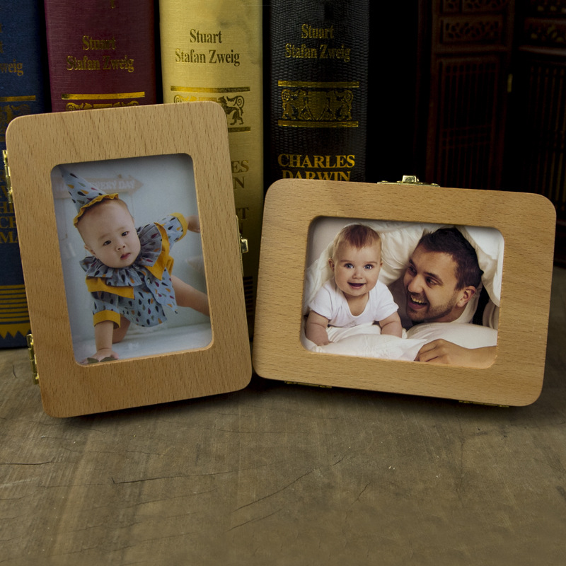 Houten fotolijst Babytandendoz - Baby Products Photos recensie en prijs
